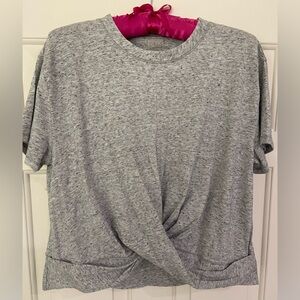 CALIA Women’s Cropped Athletic Twist Front Top - Excellent Condition